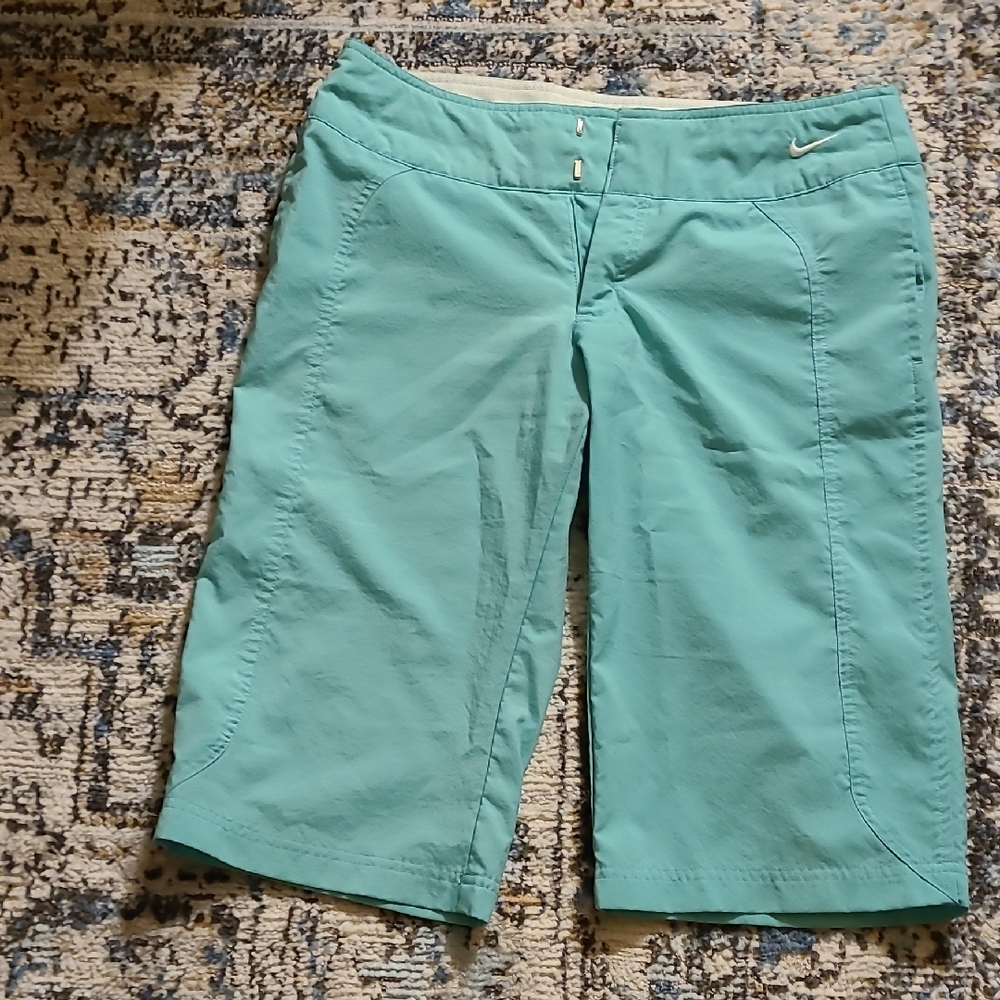 Nike Teal Knee-Length Shorts